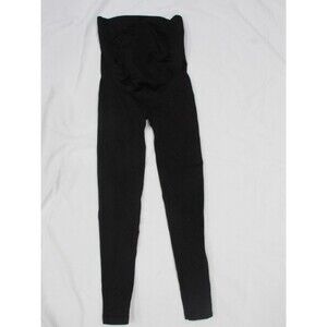 Blanqi Everyday Belly Support Maternity Leggings Black Womens M Pants Used NICE